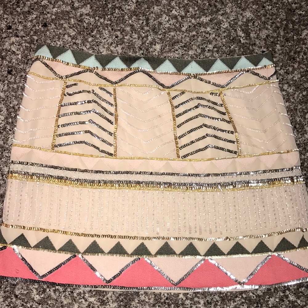 Sanctuary beaded skirt. NEVER WORN.